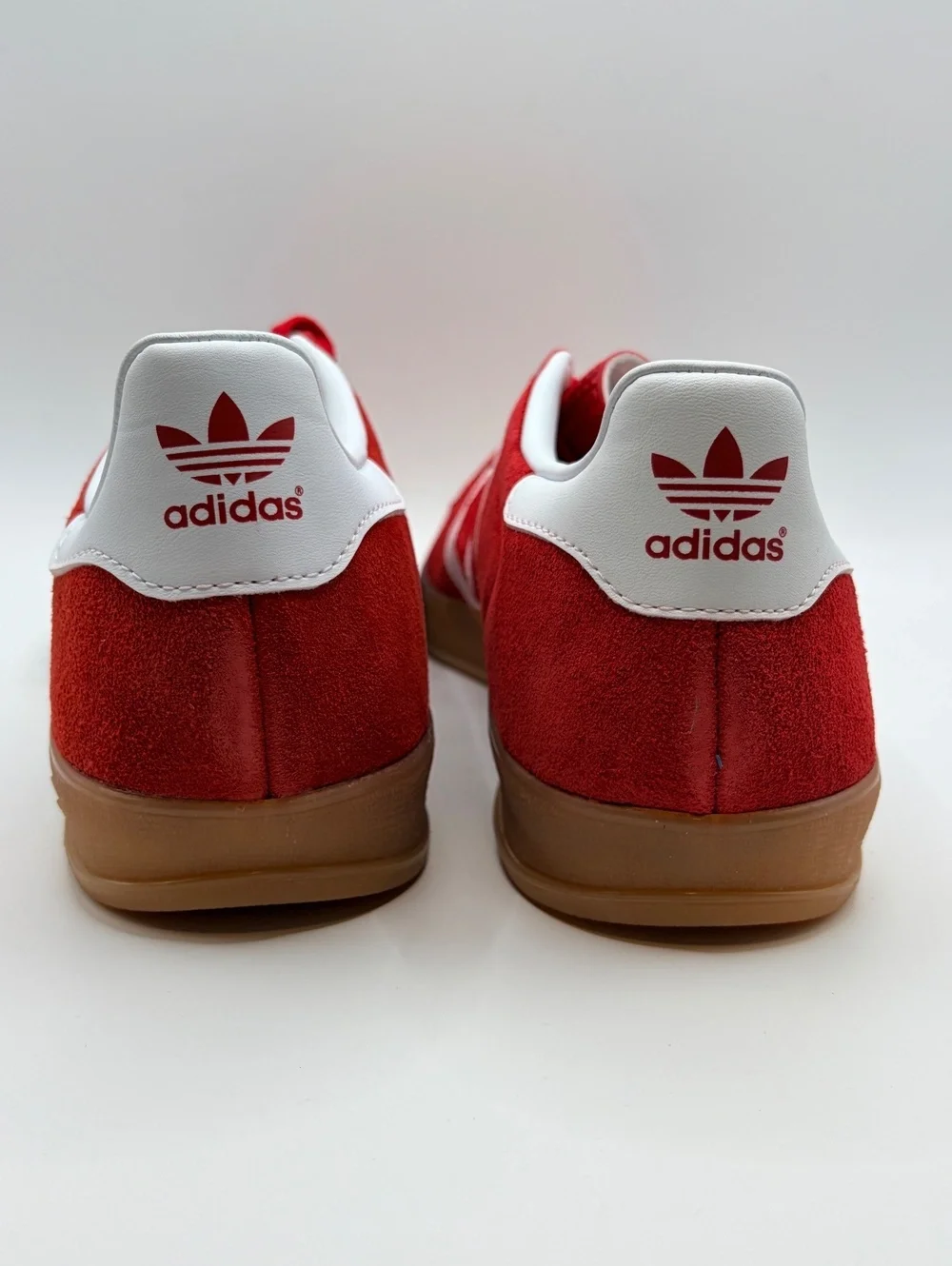 Adidas Gazelle Indoor Red Suede Sneakers Size 11 US